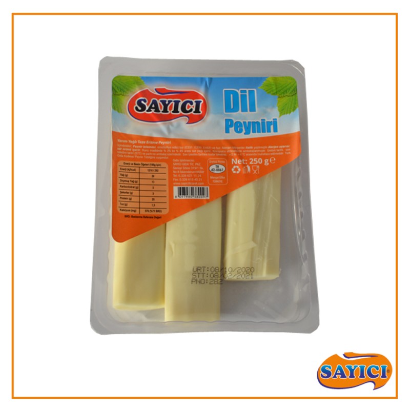 SAYICI DİL PEYNİRİ 250 GR.