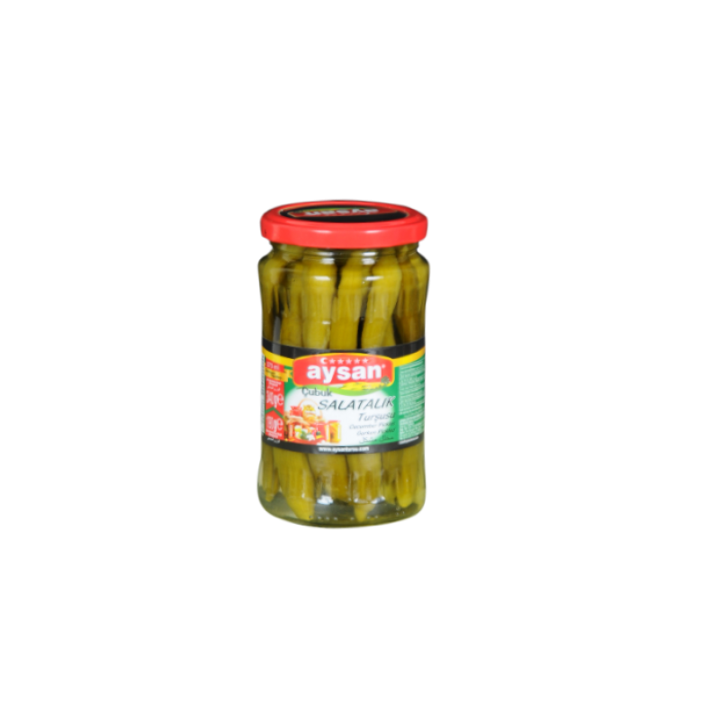 AYSAN KORNİŞON TURŞU 00 CAM KAVANOZ 370 GR