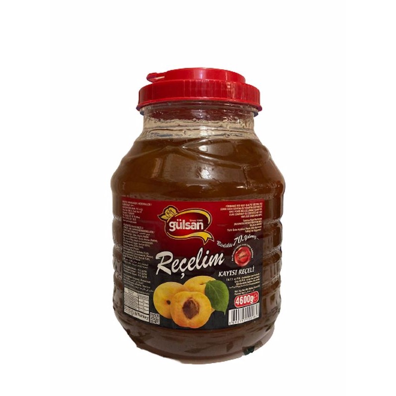 GÜLSAN 4600 GR PLASTİK KAYISI REÇEL