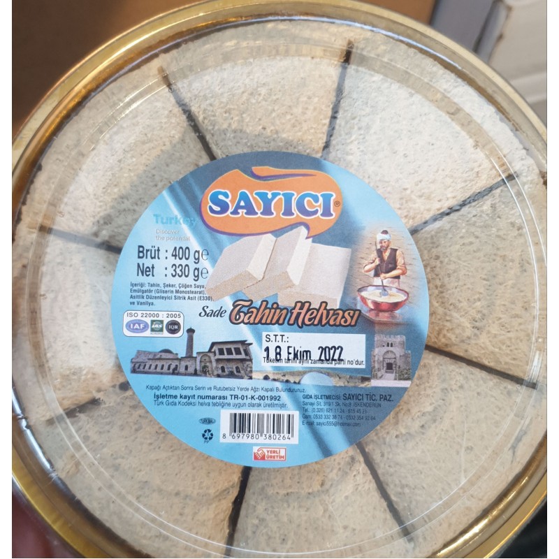 SAYICI SADE HELVA 330 GR.