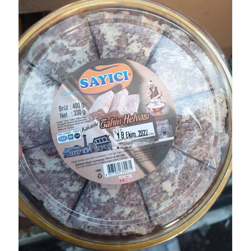 SAYICI KAKAOLU HELVA 330 GR.