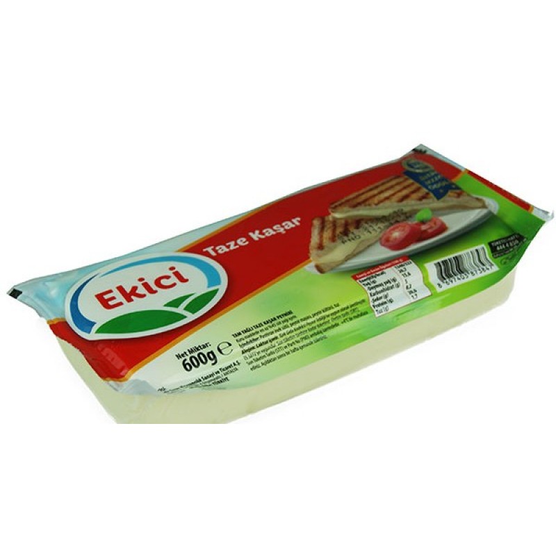 Ekici Taze Kaşar Peyniri 600 GR.