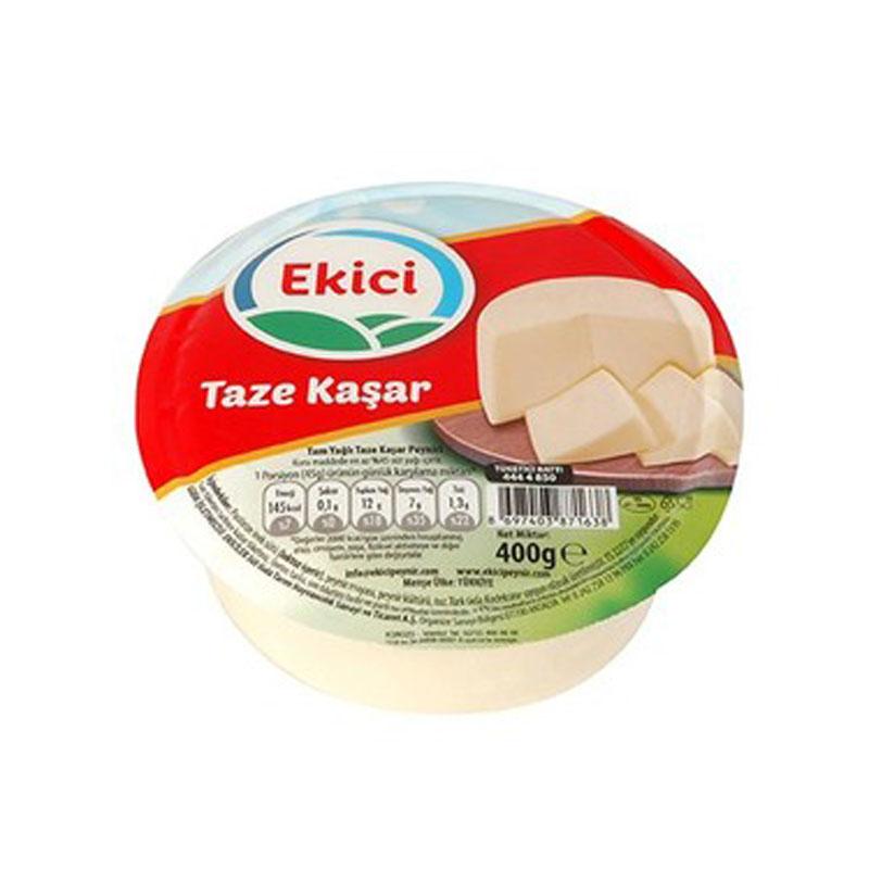 EKİCİ TAZE KAŞAR PEYNİRİ 400 GR 